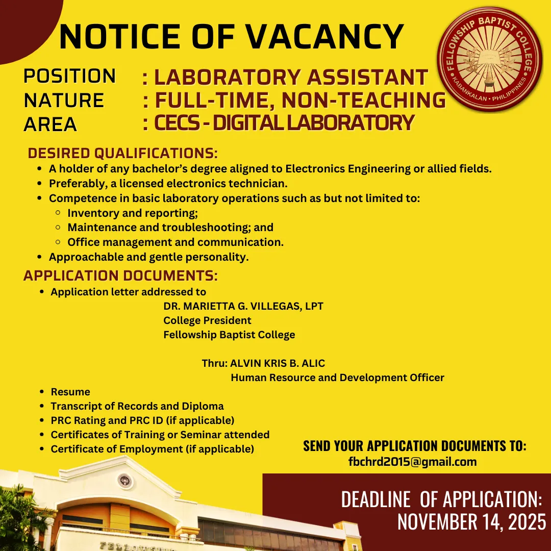 Laboratory Assistant – CECS Digital Laboratory